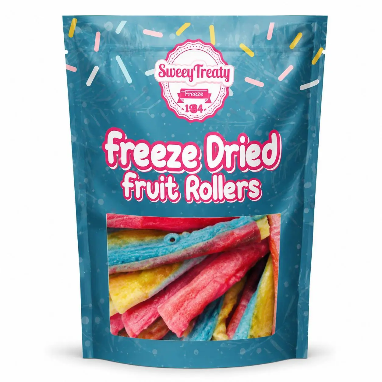 Freeze dried fruit 4 rollups freeze dried candy freeze dried sample pack freeze dried variety Snack Natural fun viral freeze  dried freeze dried candy