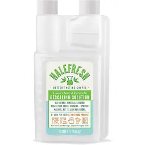 Descaling Solution Coffee Maker Cleaner - All Natural w/8+ Uses Per Bottle for Keurig, Saeco, Gaggia, Ninja and all Coffee and Espresso Maker
