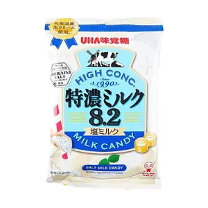 UHA Mikakuto Rich Salt Milk Candy 72g - Authentic Japanese "Tokunou" Flavor, Salty Sweet Treat