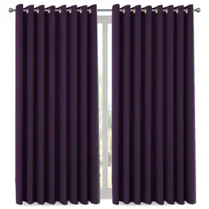 Blackout Wide Width Thermal Curtains