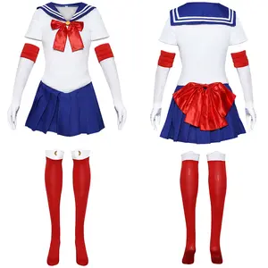 Sailor Moon cosplay costume, 4th generation Sailor suit, Usagi Tsukino cosplay stage performance costume