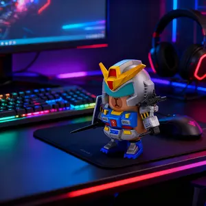 Mecha Dolphin Magnetic Assembly Model, Creative Desktop Decoration with Fully Equipped Magnetic Gear, Movable Accessory and Unique Design for Home & Office