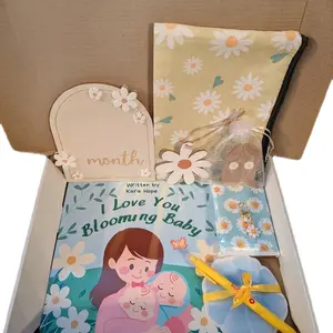 I Love You Blooming Baby Gift Set Book Box Signed with Keepsakes Newborn
