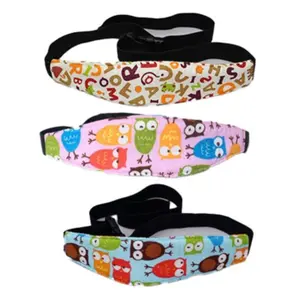 Creative Cute Cartoon Pattern Car Headrest Sleep Belt, 1 Count Car Safety Fixed Headrest Sleep Belt, Sleeping Strap for Car Seat, Car Seat Attachment, Car Interior Accessories