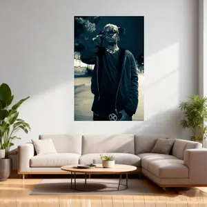 Ken Carson Canvas Poster Painter Living in Art Deco Strong Wall Design Painting Hallway Bedroom Living Room Decorated Poster