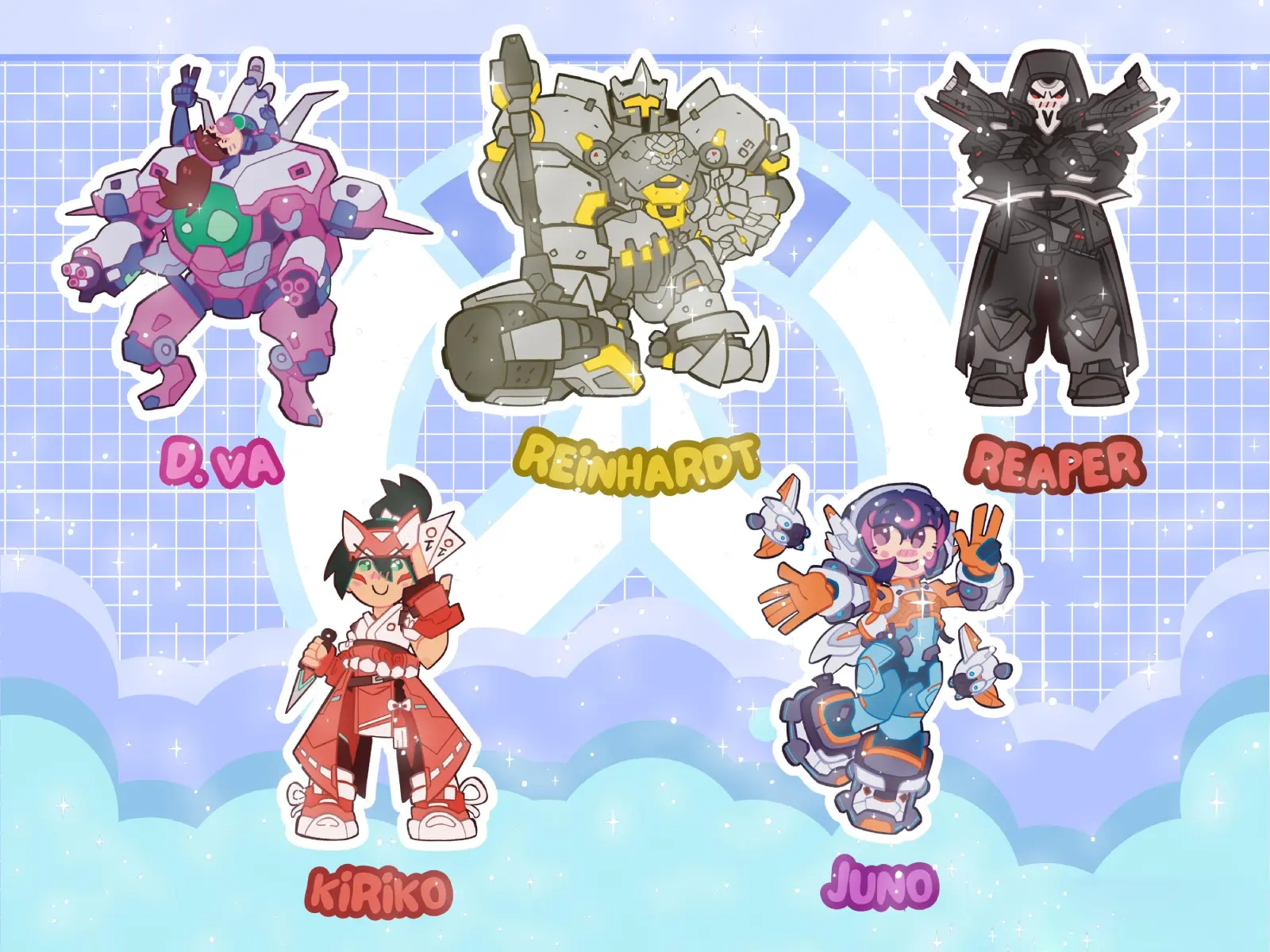 Overwatch Keychain