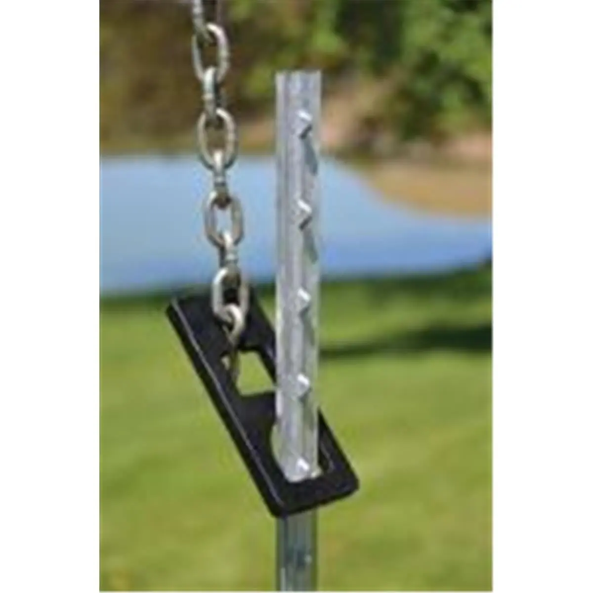 Powerfields T-Post Puller with Metal Plate - Specialty Hand Tool for Pole Removal