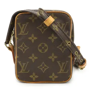 Pre-owned Louis Vuitton Canvas Shoulder Bags Mini Danube Monogram Shoulder Bag