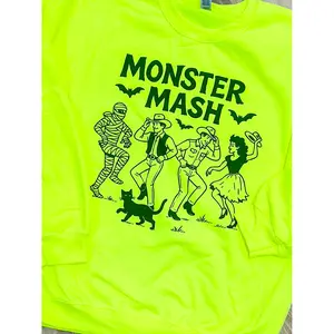 Monster Mash Graphic Pullover