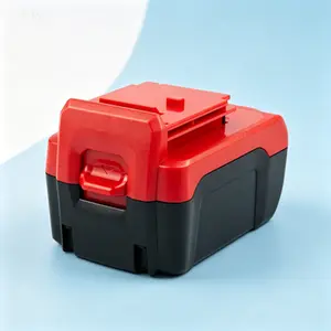 High-Output 6000mAh 18V Lithium-Ion Replacement Battery for Porter Cable Tools - 1-Pack Compatible with PC18B PC18BL PCC489N PC18BLEX - Only Charged with Charger PCXMVC PCLMVC (Not PCMVC) - Long Runtime, Reliable Power