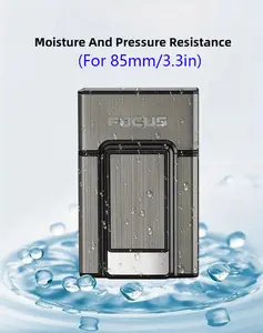 （Not applicable to 100s）Two-in-one aluminum alloy storage box- Durable mini storage case with USB charging, suitable for storing small accessories, travel essentials, and everyday carry items, making it an ideal gift.