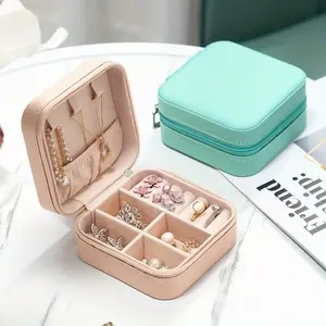 1pc Jewelry box Household ins Wind Ring Box Earrings Necklace Earstuds Storage Jewelry box Women's storage box