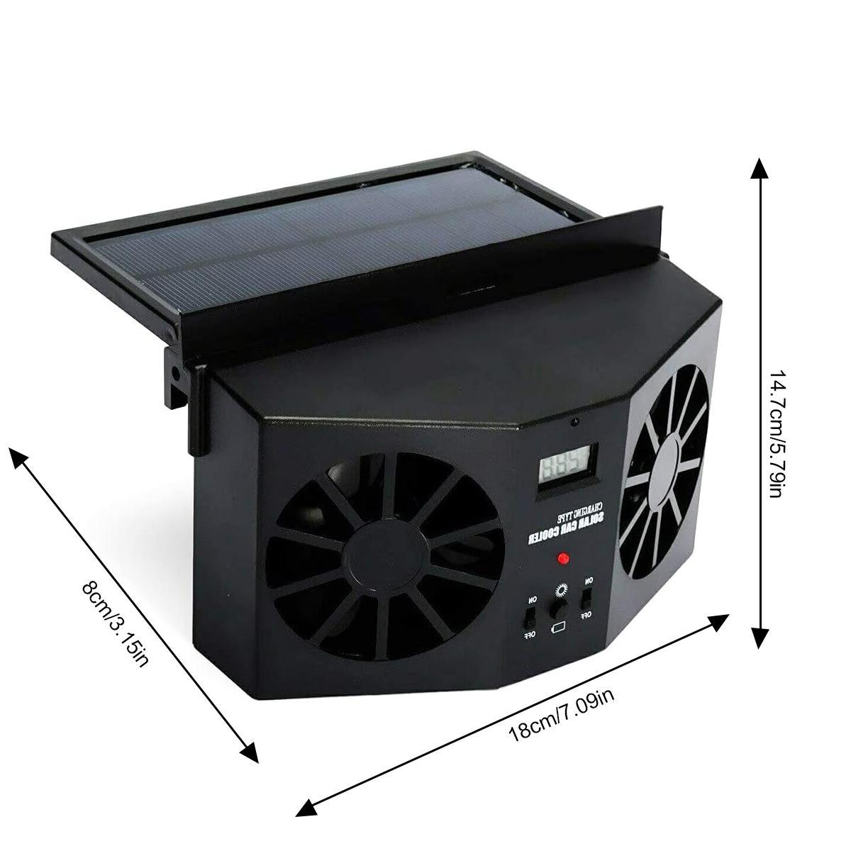 【Father's Day gift】Dual Outlet Solar Car Vent Fan Auto Air Circulation Cooling Exhaust Fan For Vehicle,Exhaust Fan 【Father's Day gift】Dual Outlet Solar Car Vent Fan Auto Air Circulation Cooling Exhaust Fan For Vehicle,Exhaust Fan