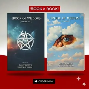 Book of Wisdom Volumes 1 & 2 by Harry B. Joseph -Paperback Bundle