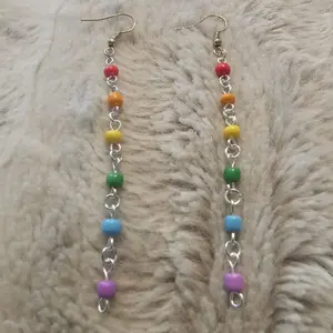 Rainbow Soul Beaded Earrings- Boho Chic Vibes