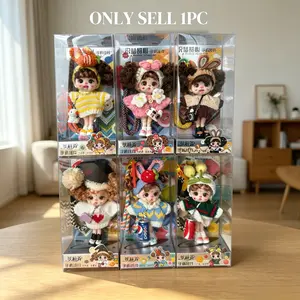 Cartoon Character Plush Doll Hanging Charm & Table Ornament, Bag Phone Car Accessory, Cute Gift, Multiple Styles Available