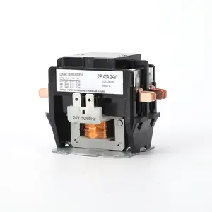 2 Poles FLA 30/40 Amp Coil 24 VAC Air Conditioner Condenser Compressor Contactor AC Definite Purpose Contacto