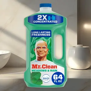 Mr. Clean Meadows & Rain Multi-Surface Cleaner 23fl oz - Dilute Cleaner, Meadows & Rain Scent, 23fl oz, for Multi-Surface, Concentrated