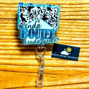 Kinda Boujee Badge Reel