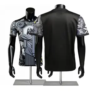 2425 Black Short Sleeve Special Edition Redeemer Five Star Soccer Jersey