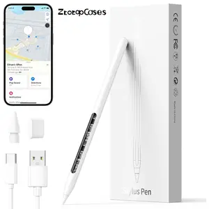 ZtotopCases Wireless Charging Stylus Pen for iPad 3/4/5/6 Pro 11 Inch Air 4/5 Mini 6th Gen Palm Rejection Tilt Function Ideal Gift