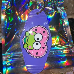 Motel keroppi  key chain Plastic