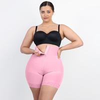 Zipper-front Shorts - Pink