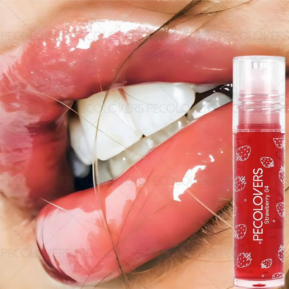 1PC Glossy Lip Gloss, Nourishing, Long-Lasting, Fruit Smell, Roll-on Lip Oil Lip Makeup, Hydrating Moisturizing Lip Makeup for Everyday & Formal Events Hydrate, Liquid Lip Gloss, Hydrating Lipgloss
