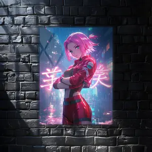 Haruno Sakura Naruto Anime Wall Art Poster, Modern Wall Art, Anime Gifts, Wall Decor