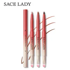 Natural Moisturizing & Smooth High Color Lip Liner Pen, 3pcs/set Matte Lip Liner Set, Multifunctional Lip Liner Set for Women Lipliner