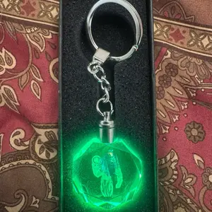Veg Inspired LED Keychain