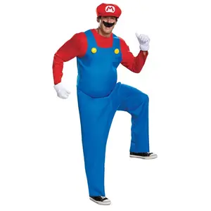 The Super Mario Brothers Men's Mario Deluxe Costume