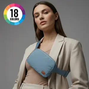 C.C. Crossbody Unisex Waterproof Mini Fanny Pack – Stylish Compact Waist Bag for Travel, Perfect Valentine's Day, Hands-Free Convenience & Anti-Pickpocket Design