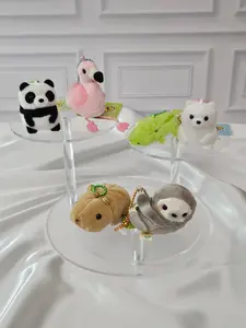 Zoo Animals - Puchimaru - Mini Animal Bean-filled Plush Keychain