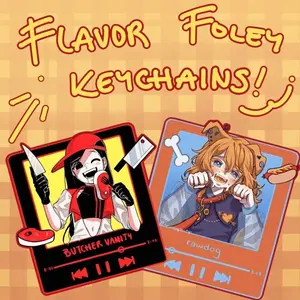 FLAVOR FOLEY Keychains!