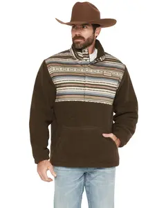 Hooey Men's Brecken Sherpa Pullover - Hfp029brst