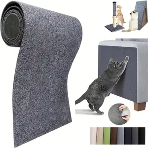 Self-Adhesive Cat Scratching Board, Multi-Color & Size Options, Trimable DIY Cat Furniture Protector Pad, Scratch Resistant Mat for Cat Tree/door/sofa