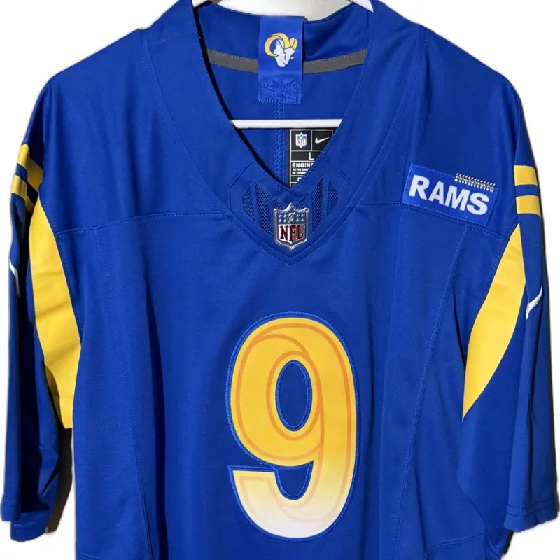 Matthew Stafford Rams Jersey Men’s Large