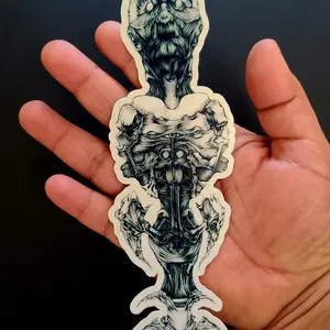 3head tower sticker
