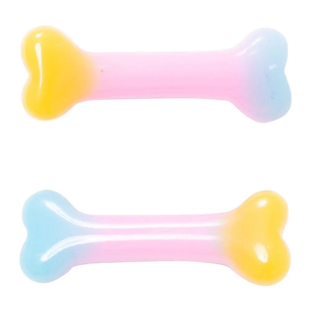 Mini Bone Hair Slides Clip Rainbow