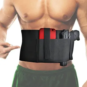 Tactical Belly Band for Concealed Carry  Hand  Holder, Hide  Under Shirt Elastic Waist Belt  for Men and Women (Belly Band ) belt holster