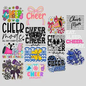 Cheer premade DTF gang sheet-14 adult prints, Cheer Mama Premade DTF Gang sheet, Cheer mom transfers, Cheer heat transfer, Cheer Transfers Crewneck