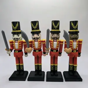 Fidget Nutcracker Action Figure – 6 Inch | Includes Stand + 2 Swords