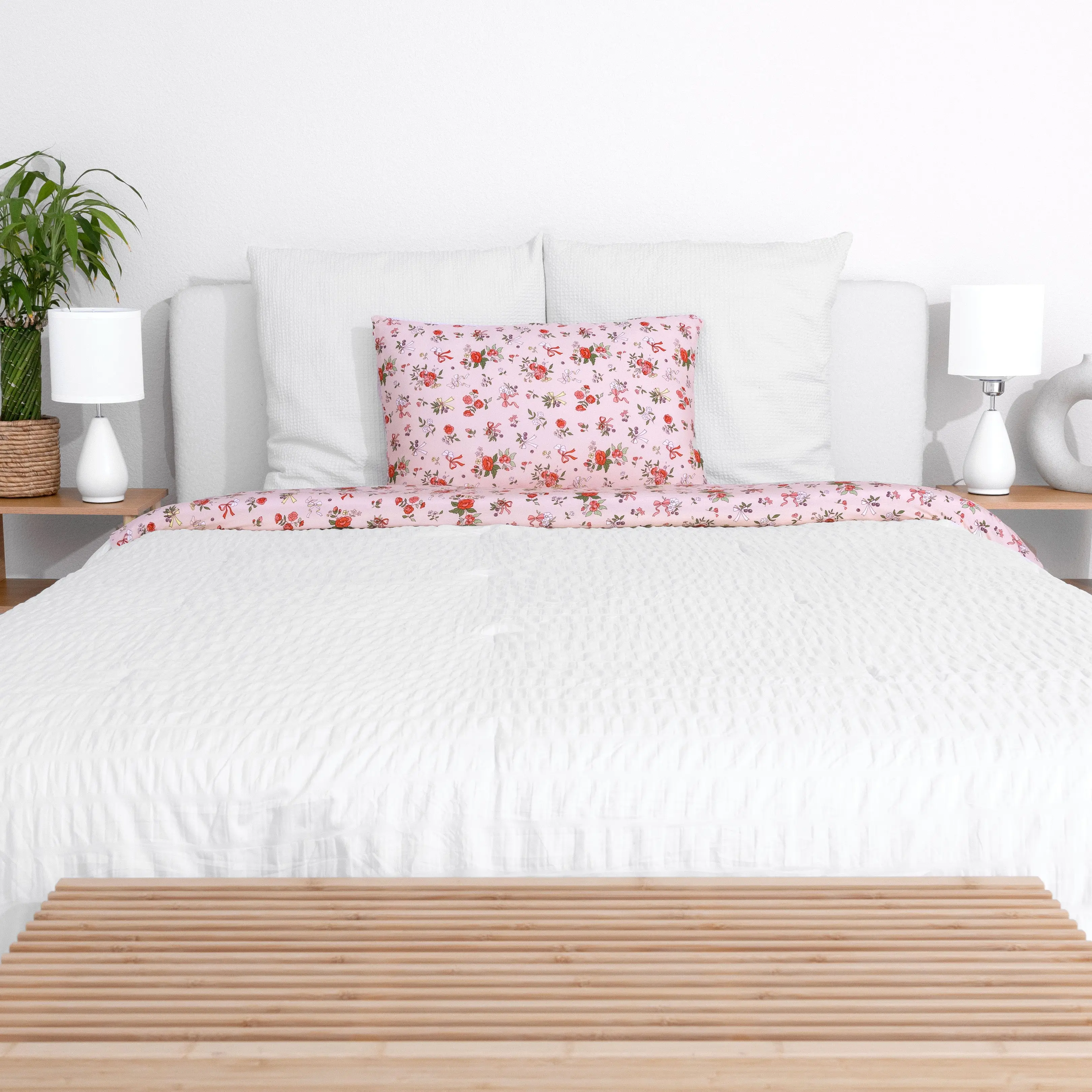 Bows & Blooms Bamboo Bed Sheet Set Bows & Blooms Bamboo Bed Sheet Set