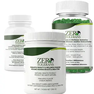 ZERO TOLERANS Daily Routine 3-Piece Set – Powder, Gummies & Capsules