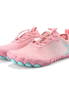 Women's New Outdoor Hiking Shoes, Rubber Sole, Comfortable Breathable Fabric Upper, Spring & Fall Casual Footwear, Four Colors Available