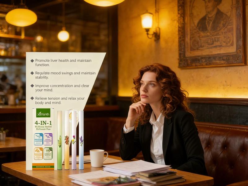 All-in-One Herbal Diffusion Pen  Supports Breathing, Sleep & Liver Health