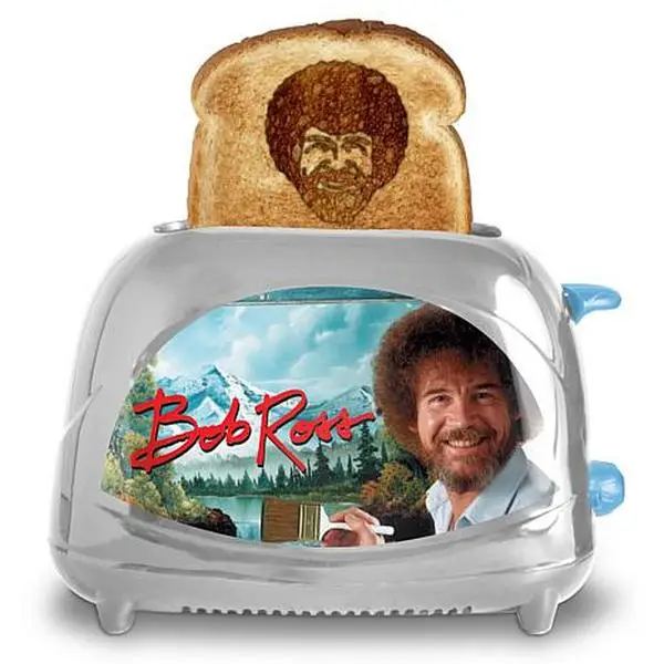 Uncanny Brands Bob Ross Toaster