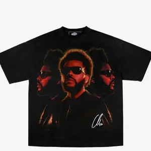 WEEKND Face Tee Graphic Print Short Sleeve T-Shirt 9U9 9XF