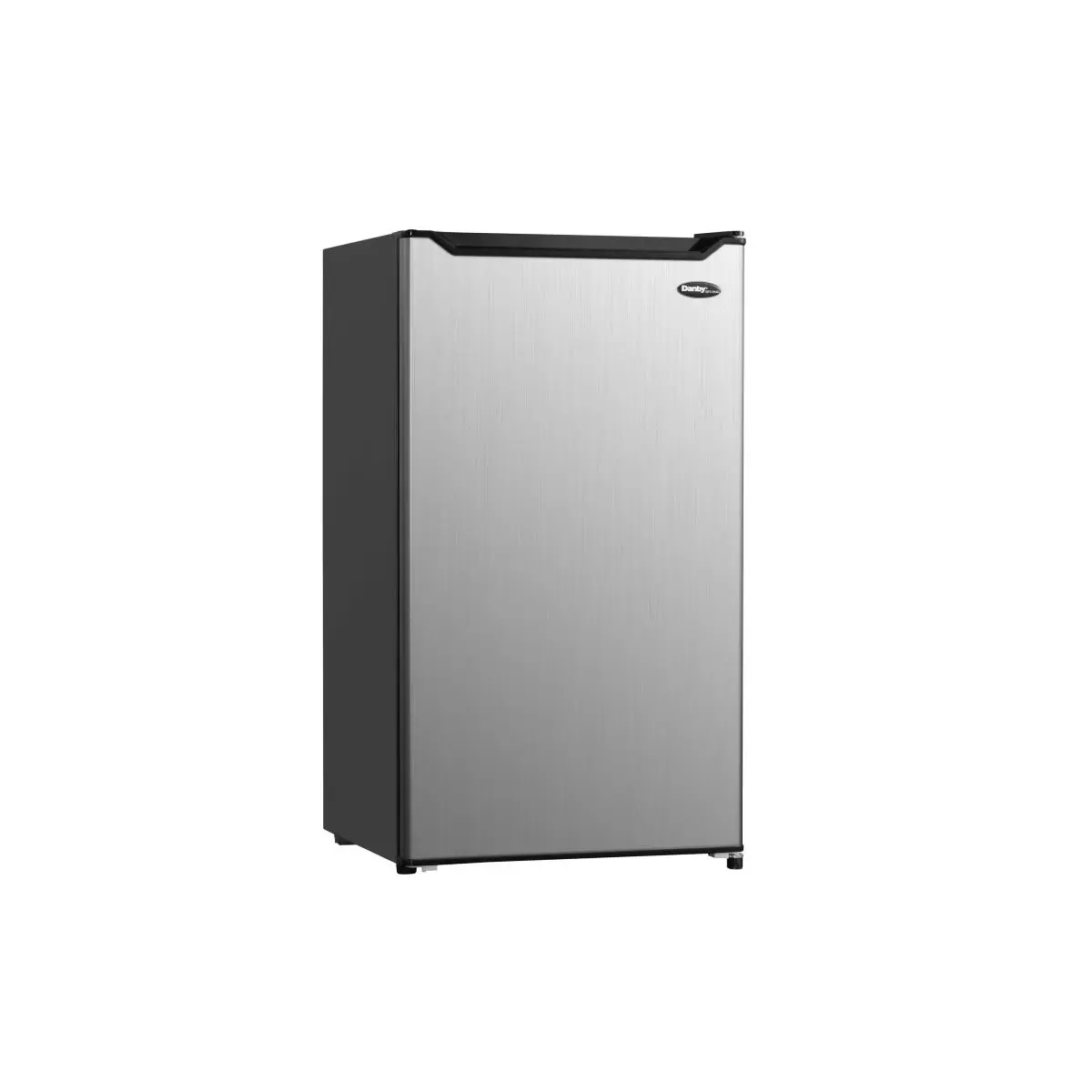 Danby DCR044B1SLM 4.4 cu. ft. Compact Refrigerator with Stainless Door, Black